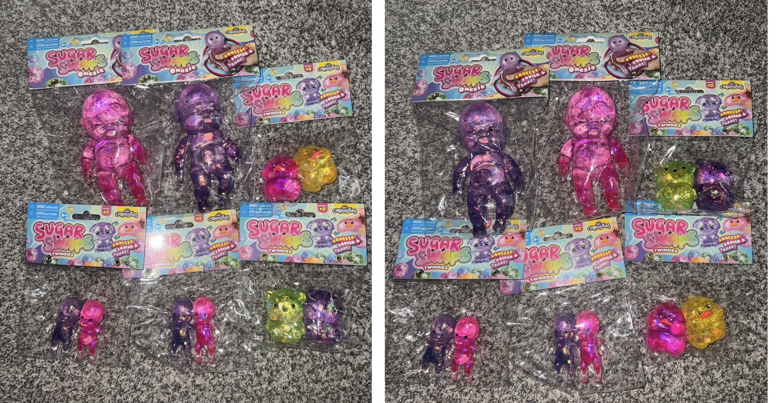 Sugar Swaps Babies/Ducks/bears & Twinsies Squishy Bundle ORB curiosities