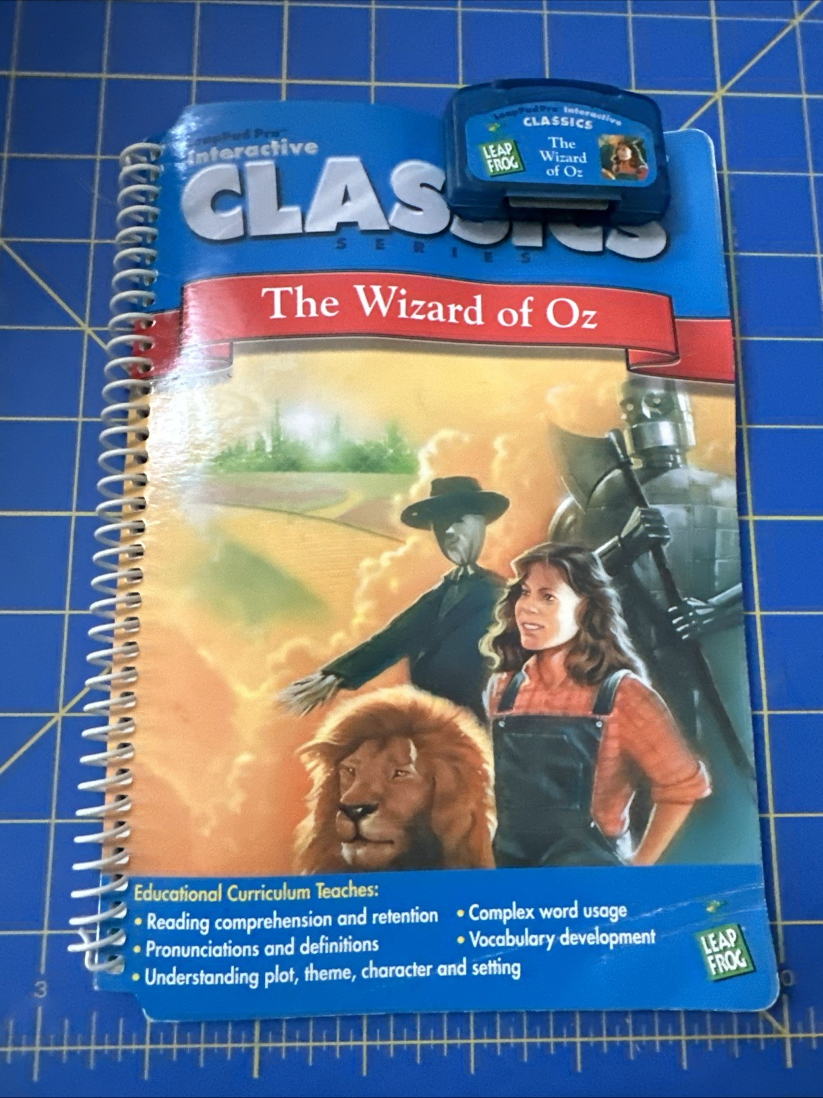 LeapFrog The Wizard Of Oz Interactive Book And Cartridge Ages 7-10