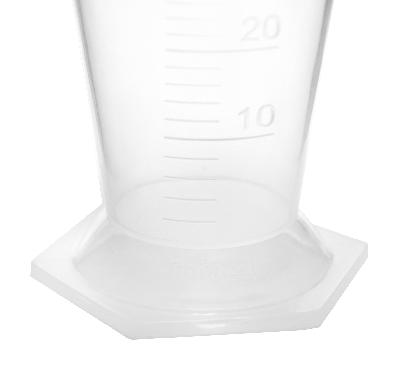 Conical Measure, 50ml – Polypropylene Plastic, Translucent – Eisco Labs