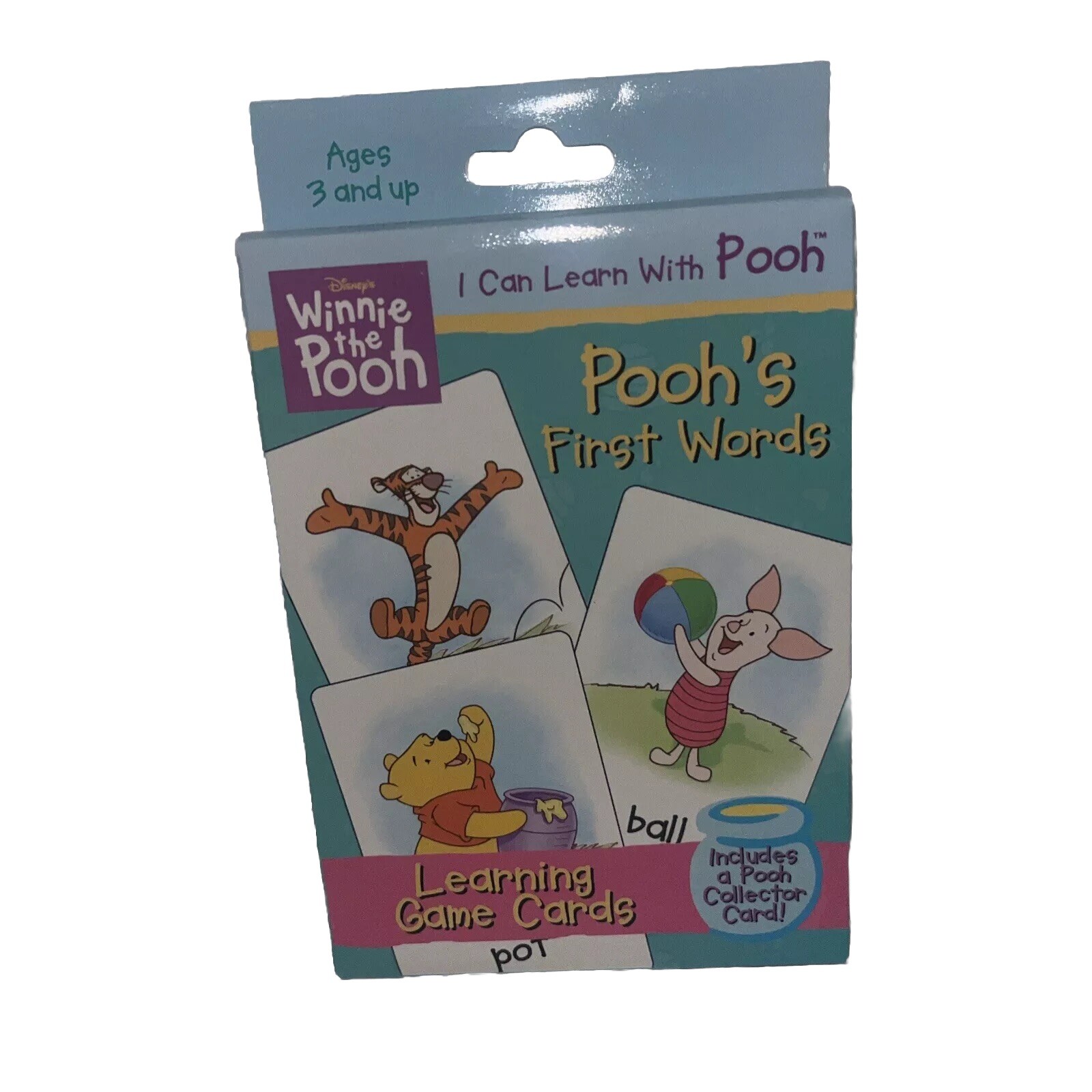 (2000) Disney I Can Learn with Pooh Early Skills Pooh’s First Words Flash Cards