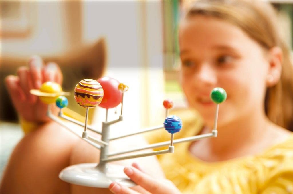 : Solar System Planetarium – Assemble Your Own 11.8″ Model, Snap-Together, Gl…