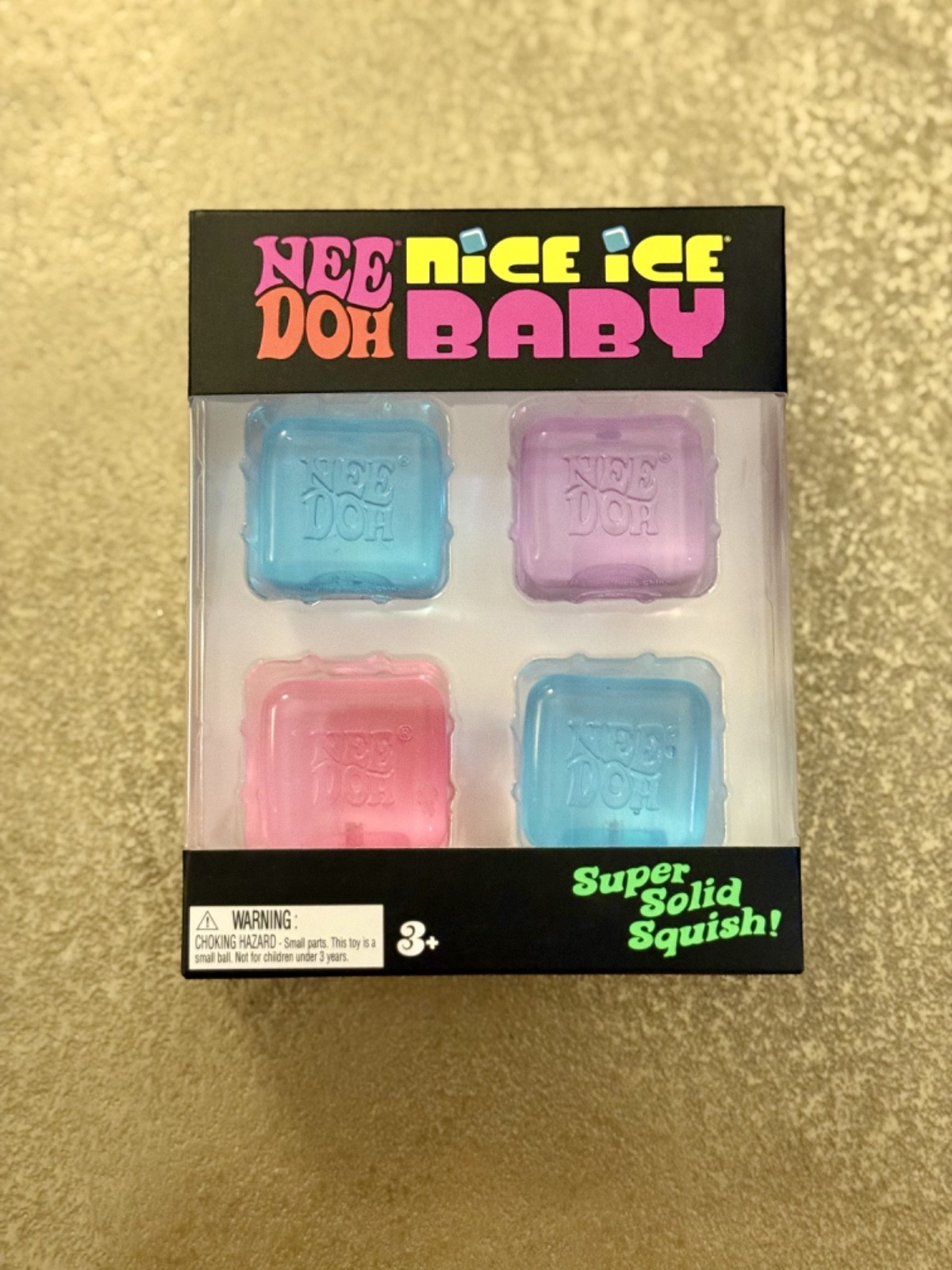 Schylling NeeDoh Nice Ice Baby 4 Pack | Authentic