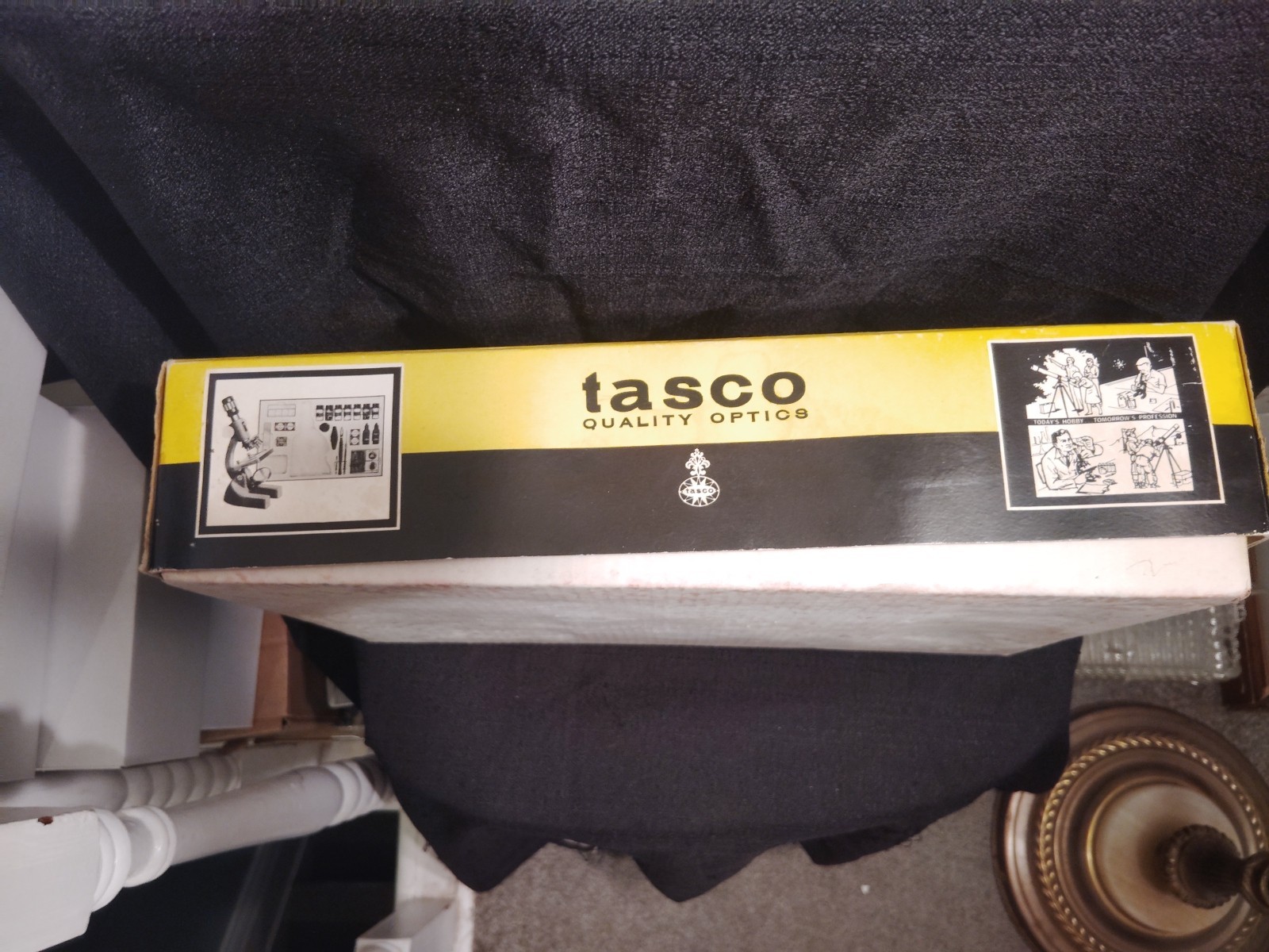 Vintage Tasco #975 750XKZ Power Zoom Microscope Kit