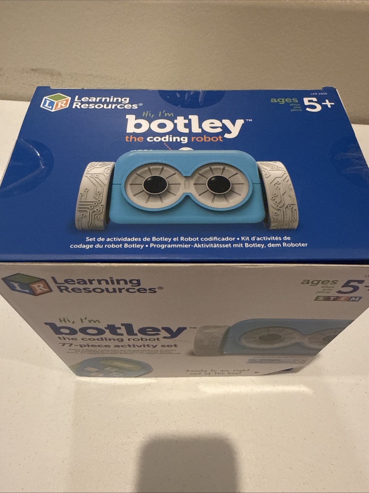 Coding Robot Activity Set 77 Pieces Screen-Free STEM Toys for Kids Ages 5+