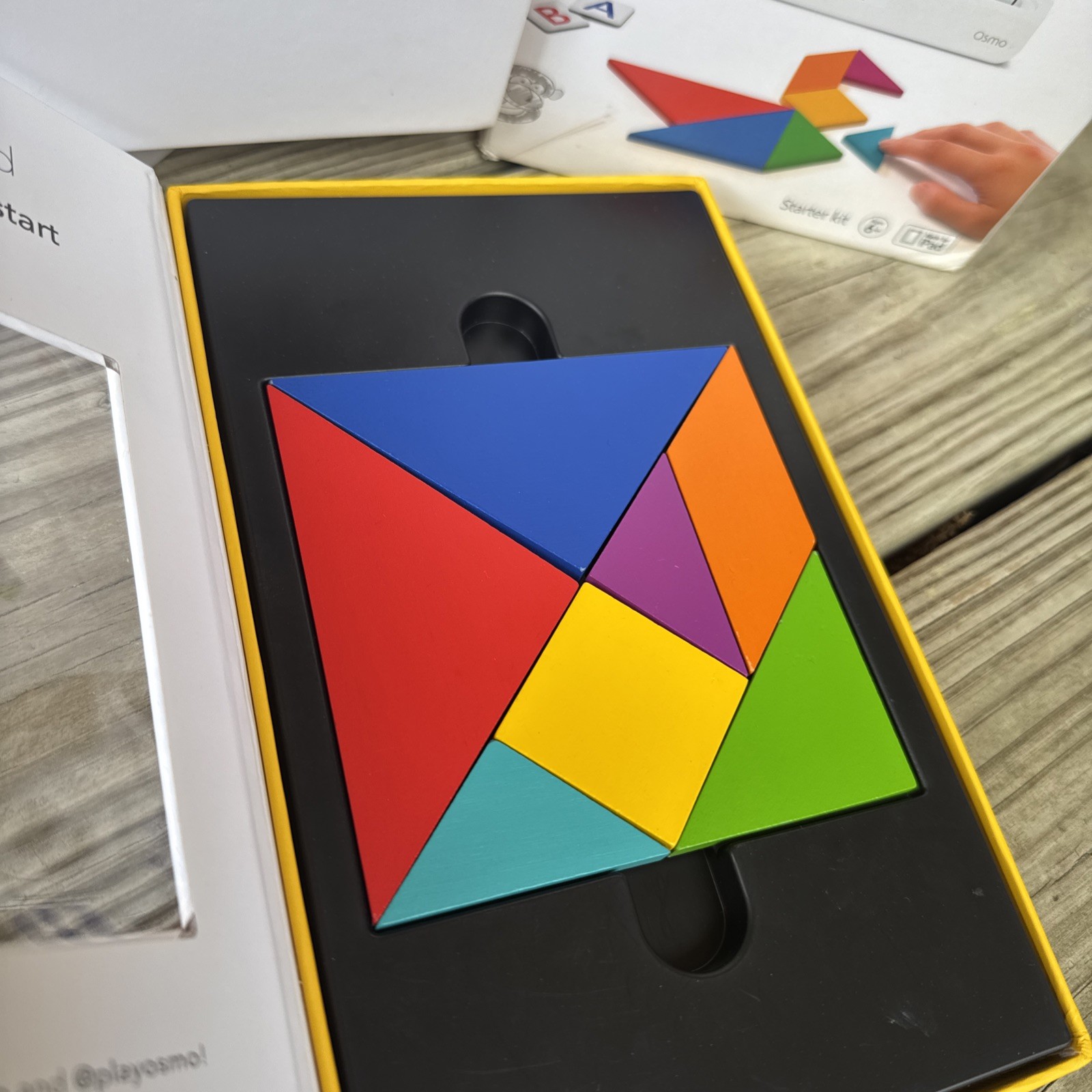 Osmo Genius Starter Kit For iPad Words And Tangram Learning Games