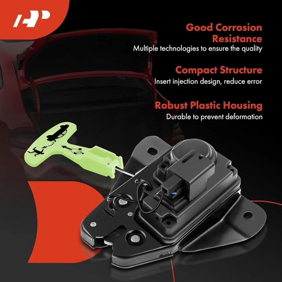 Rear Tailgate Lock Trunk Latch Actuator Compatible with Chrysler 300 2005-2018,.