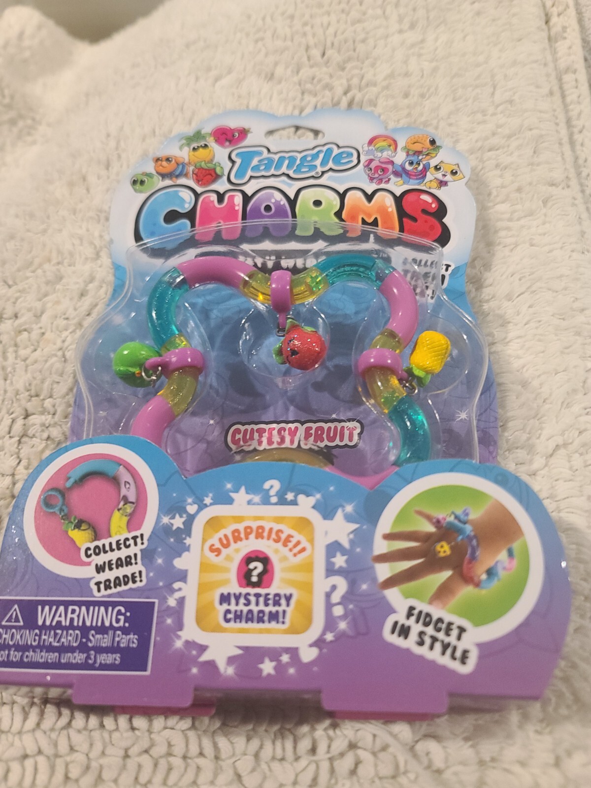 Tangle Charms Fidgety Wearables Cutesy Fruit Bracelet Style