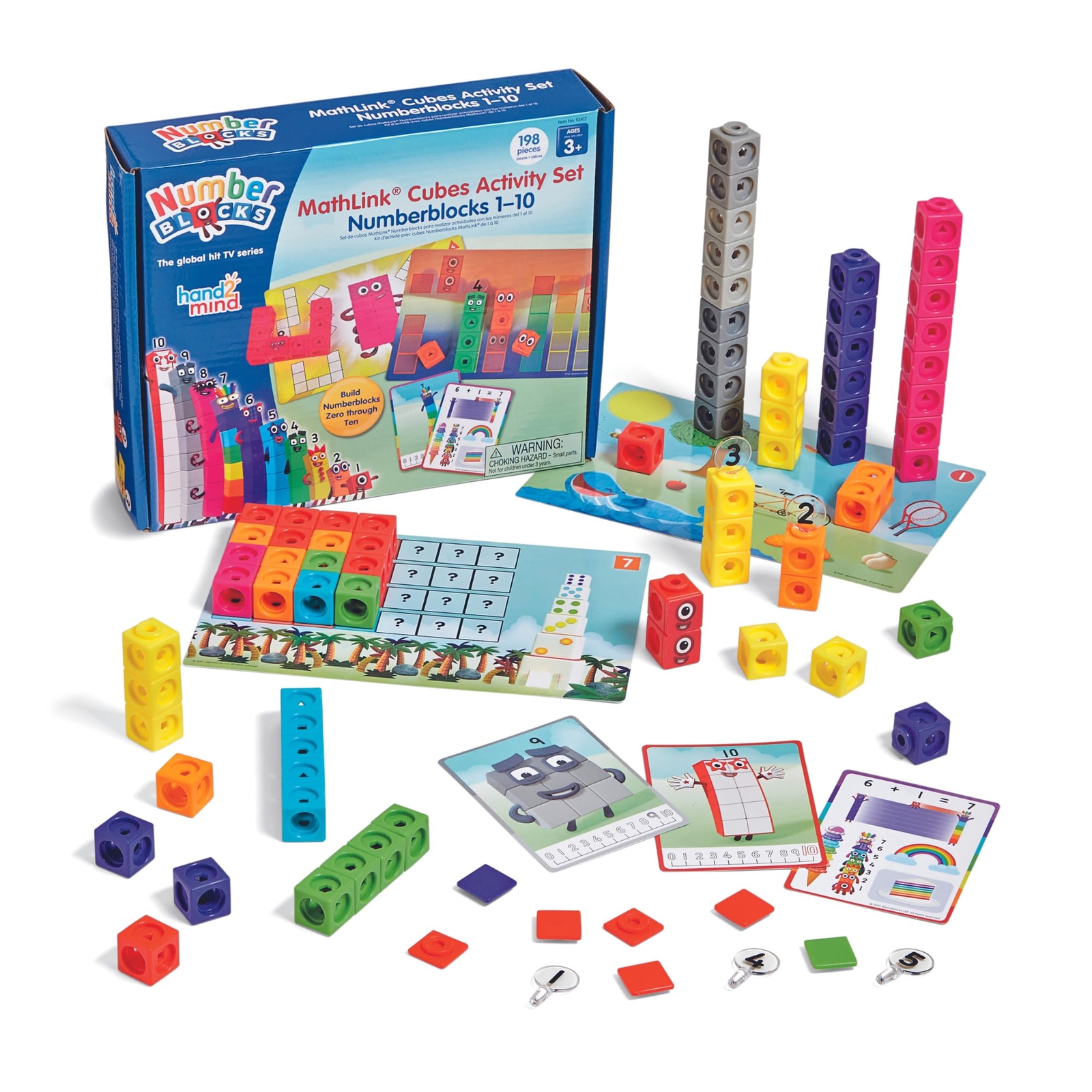 Numberblocks MathLink Cubes Activity Set Learning Toys for Kids Ages 3-5