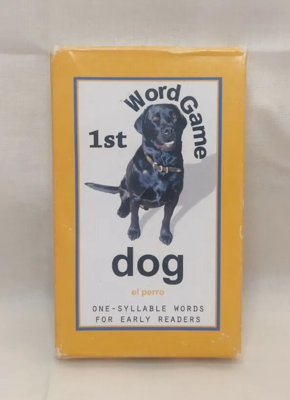 1st Word Game Cards By Flash Of Brilliance 2016 One Syllable for Early Readers!