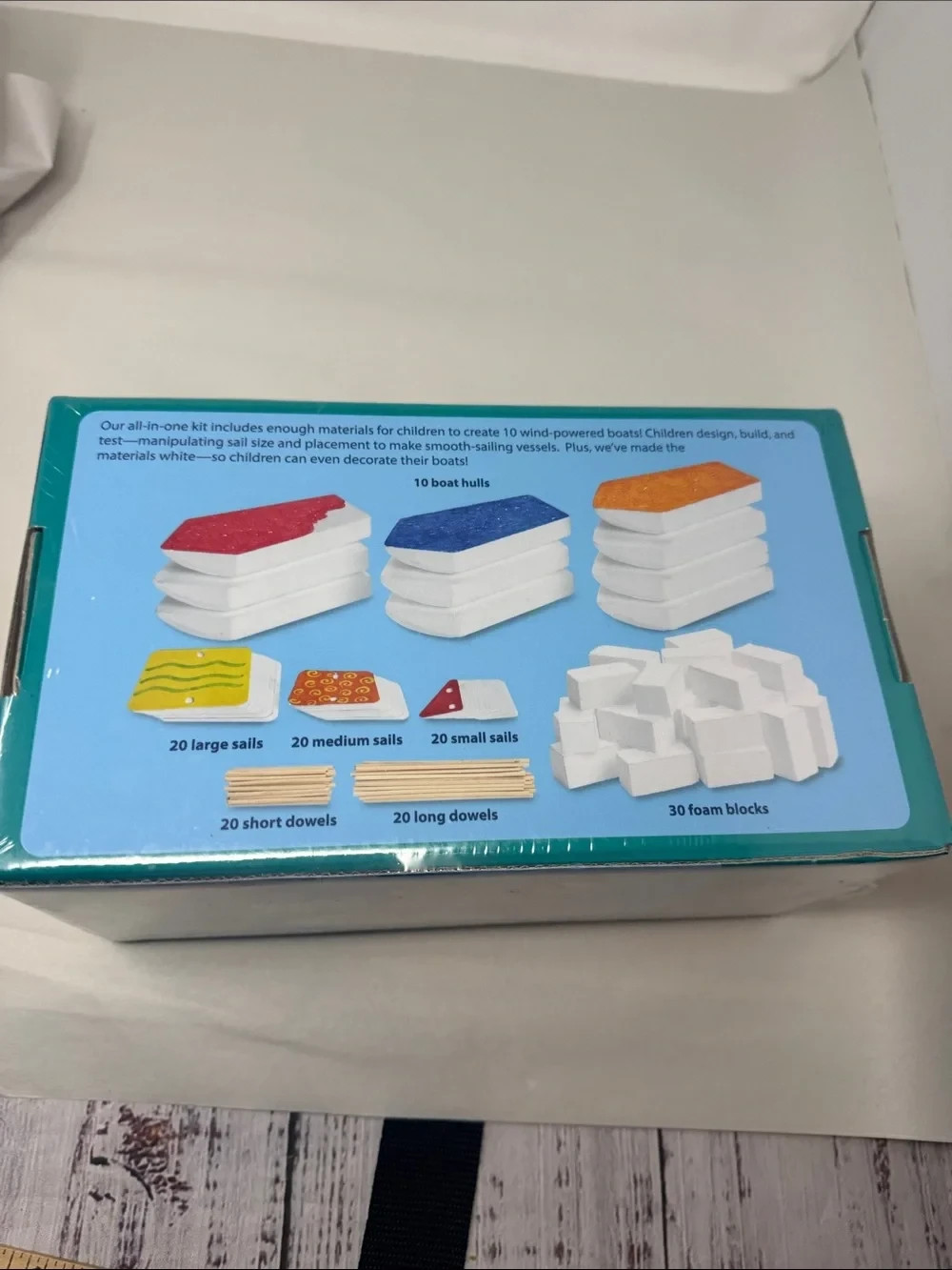 LAKESHORE DESIGN & ENGINEER STEAM KIT BOATS BUILDS 10 HOMESCHOOL ARTS & CRAFTS