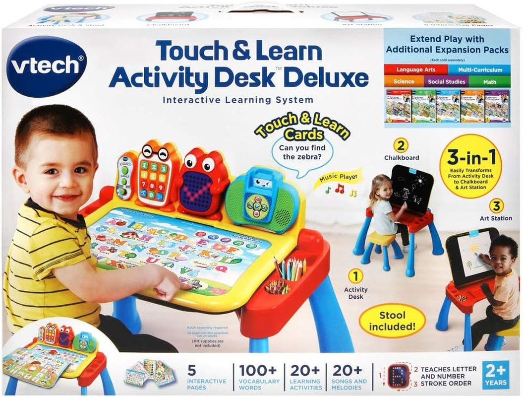 Touch and Learn Activity Desk Deluxe (Frustration Free Packaging)