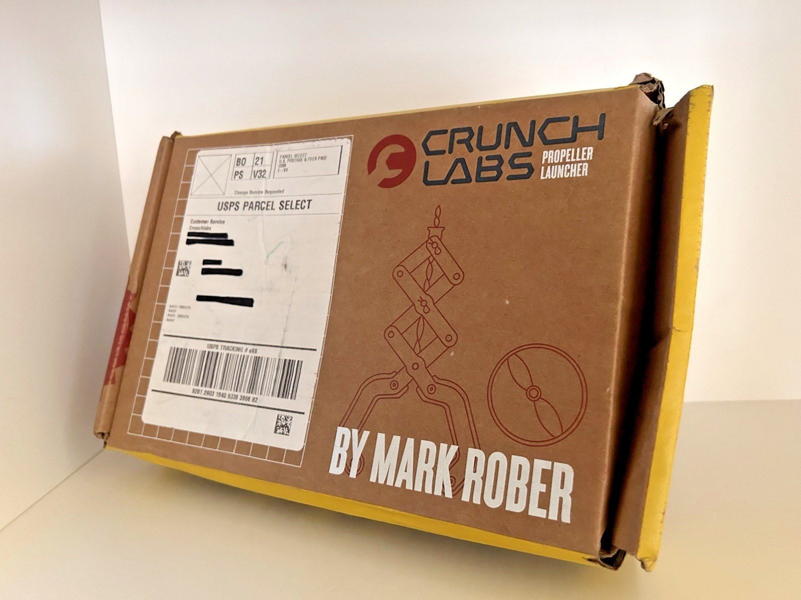 Crunch Labs Build Box by Mark Rober Year 1: Propeller Launcher (Sealed)