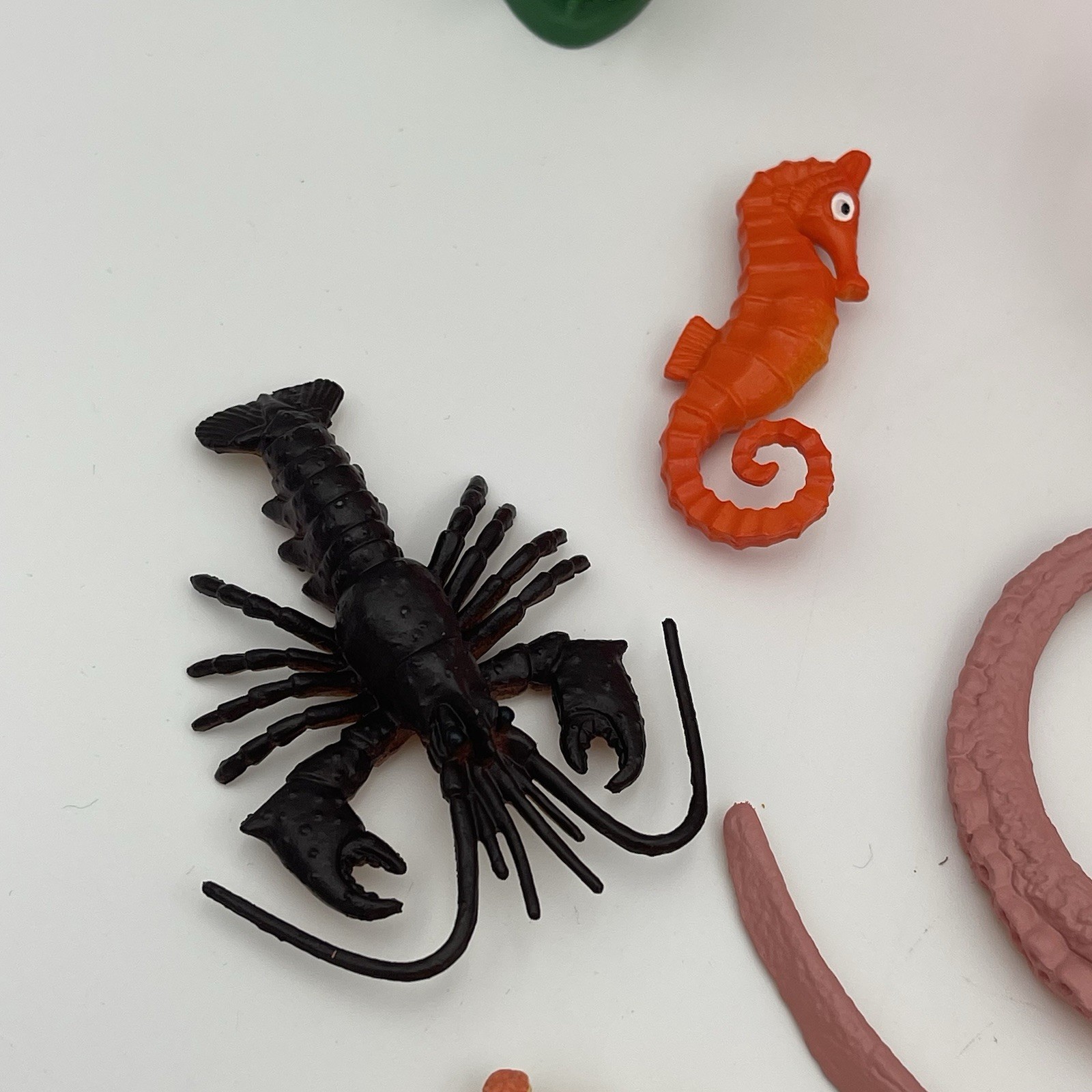 Sea Animal Ocean Creature Toy Lot – Octopus, Seahorse, Turtle, Star Fish, Eel +