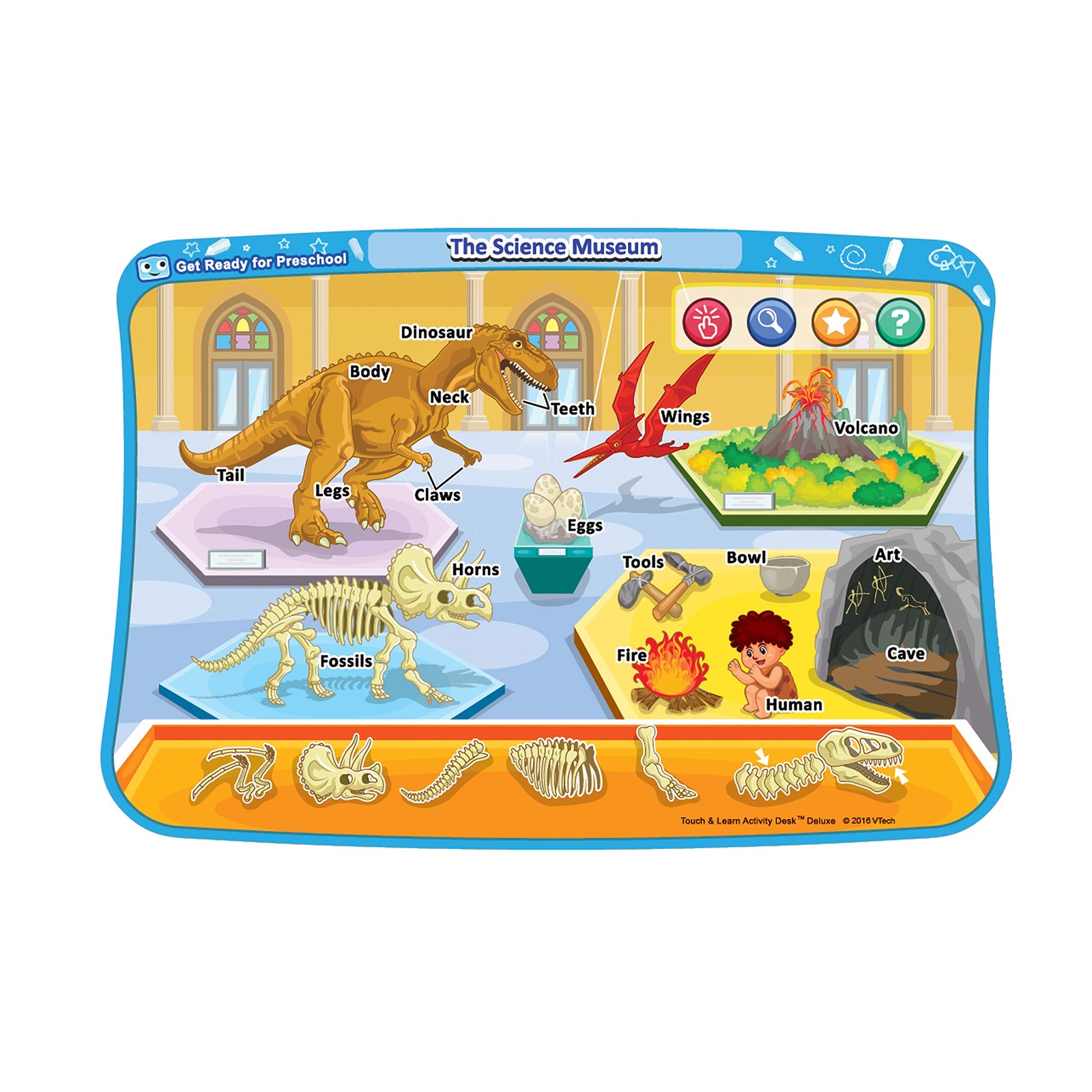 VTech Touch and Learn Activity Desk Deluxe Expansion Pack – Get Ready for