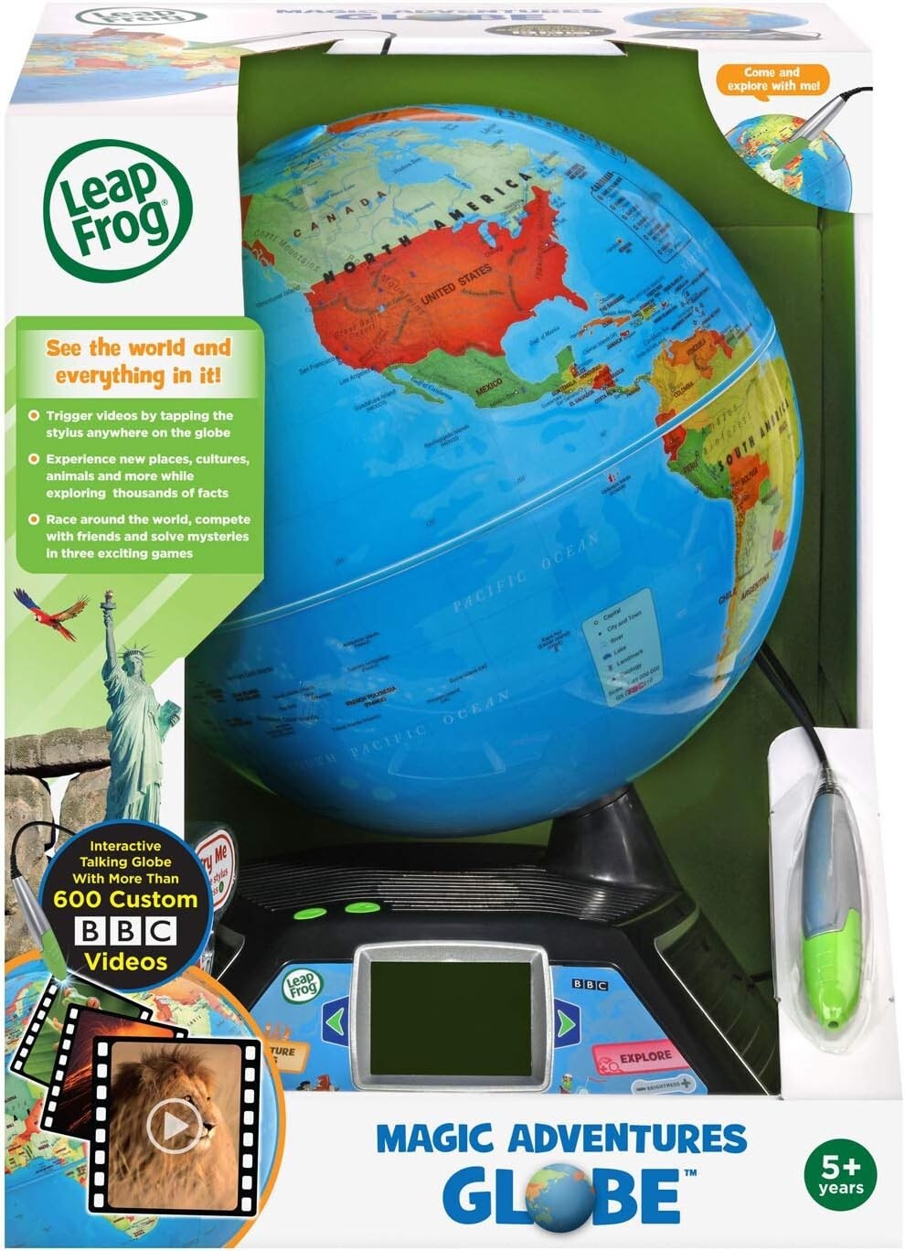 LeapFrog Magic Adventures Globe Educational Toy by Vtech-BRAND N Educational Toy