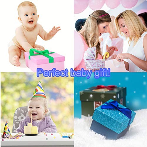 Wrist Rattles Foot Finder Rattle Toy for 0-4 Months Baby, Feet Leg multicolor