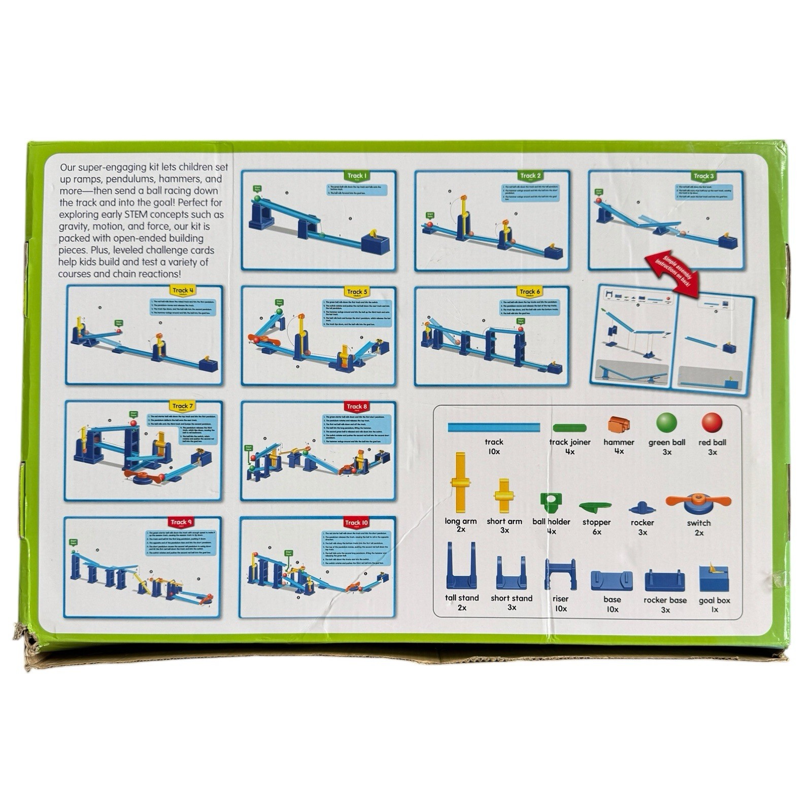 Lakeshore Create-A-Chain Reaction Science Kit Pre K-2nd Grade Class Set PP566