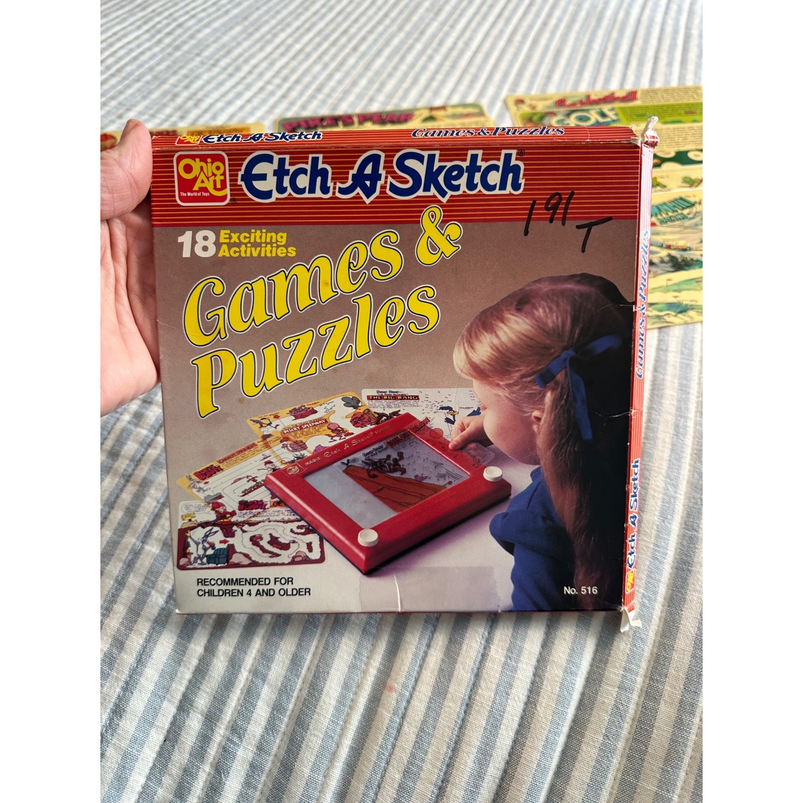 Ohio Art Etch A Sketch 18 Exciting Games Puzzles Fun Screens For Kids 516