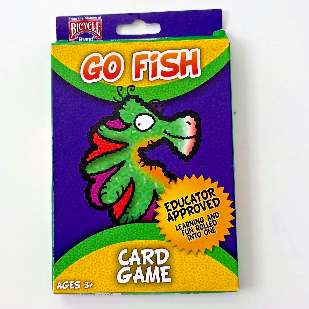 Retired editions Waterworld & Go Fish play/learn/FUN homeschool teachers kids