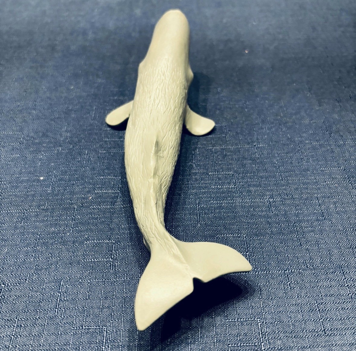 Safari Ltd Sperm Whale Plastic Figurine 1998 Miami FL USA Made in China toy