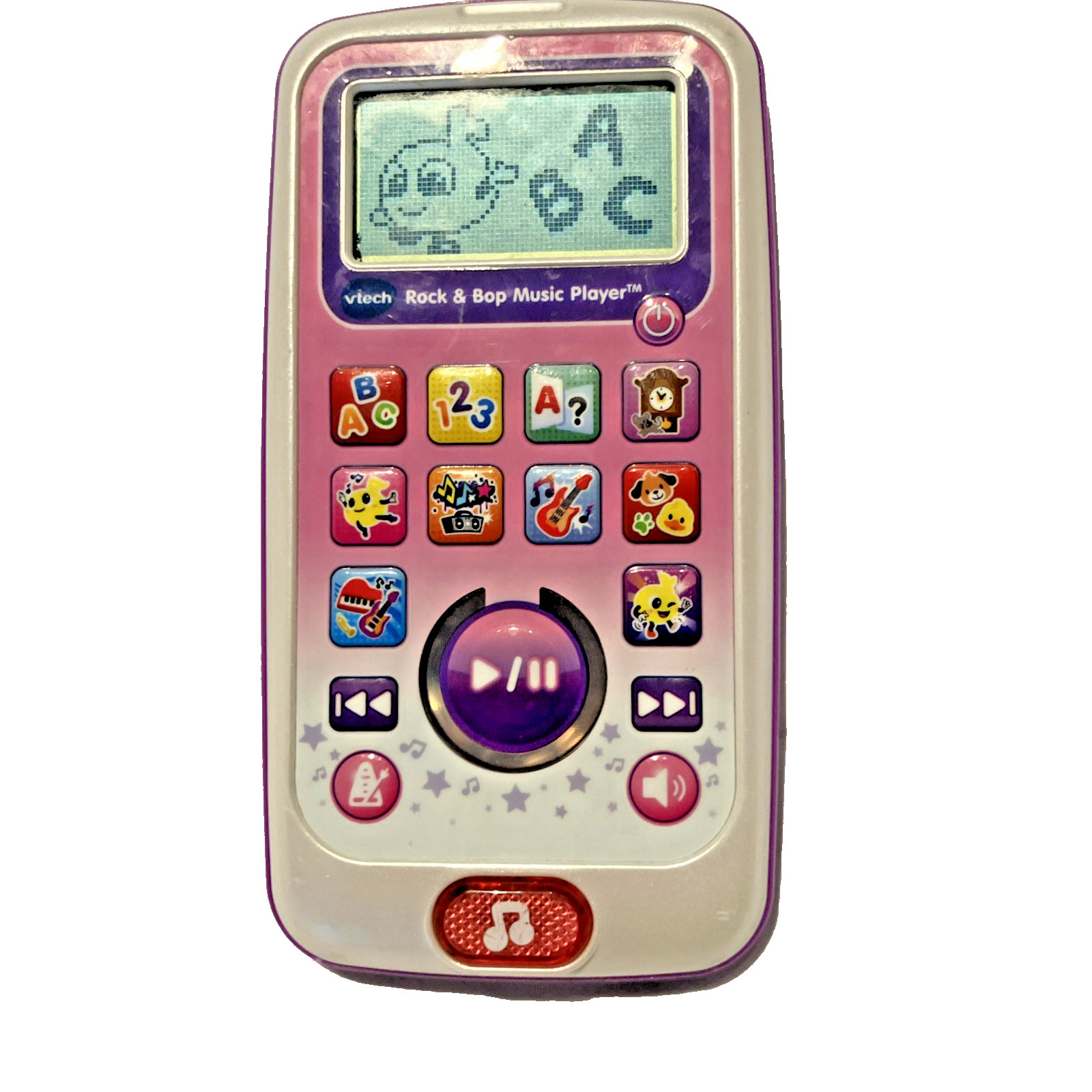 VTech Rock and Bop Music Player Tested Pink Musical Learning Toy No. 1962
