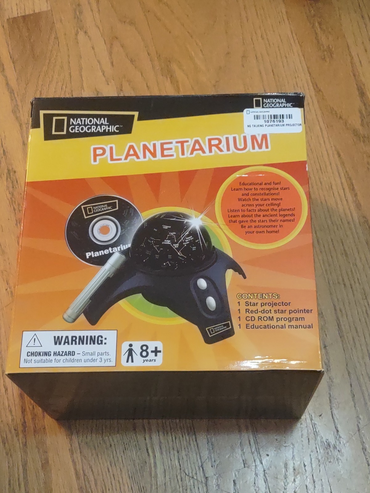 NIB NRFB Sealed 2010 National Geographic Projection Planetarium Star Projector