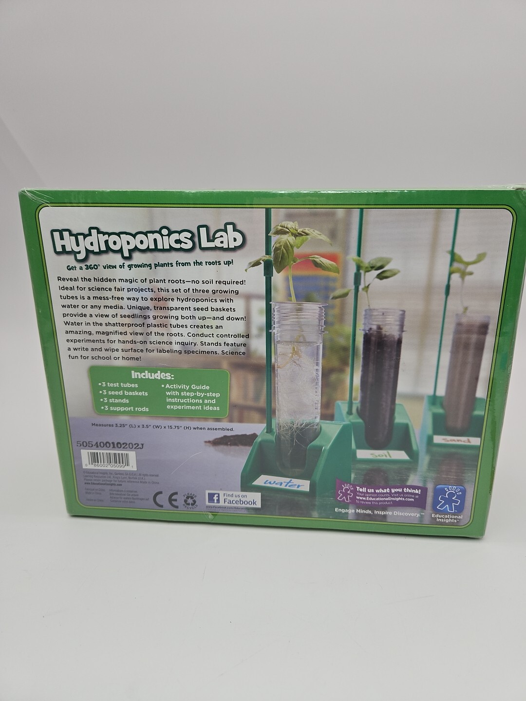 Educational Insights Hydroponics Lab Plant Growing Station Kids Growing