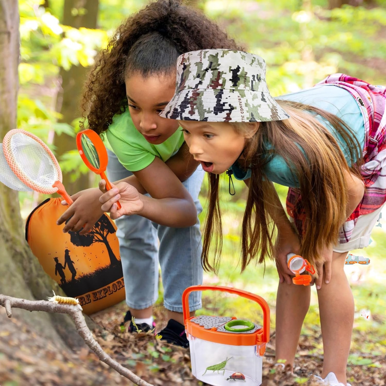 Ultimate Outdoor Bug Catcher & Explorer Kit for Kids Aged 4-8 – 12-Piece Set