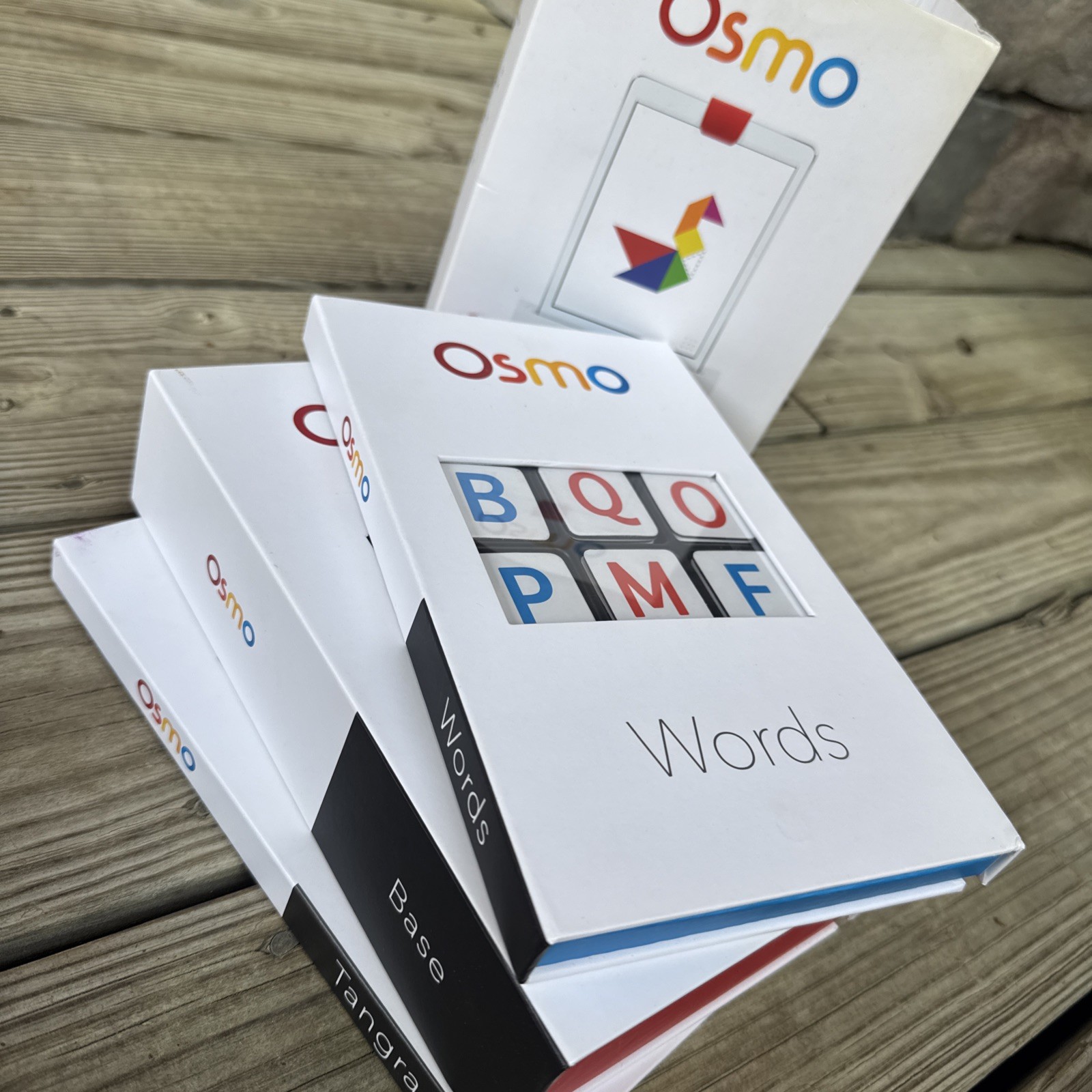 Osmo Genius Starter Kit For iPad Words And Tangram Learning Games
