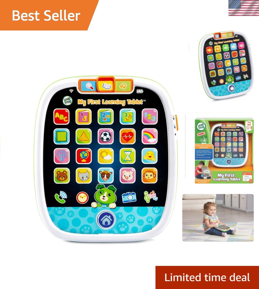 My First Learning Tablet – Multilingual Educational Fun for Toddlers 12+