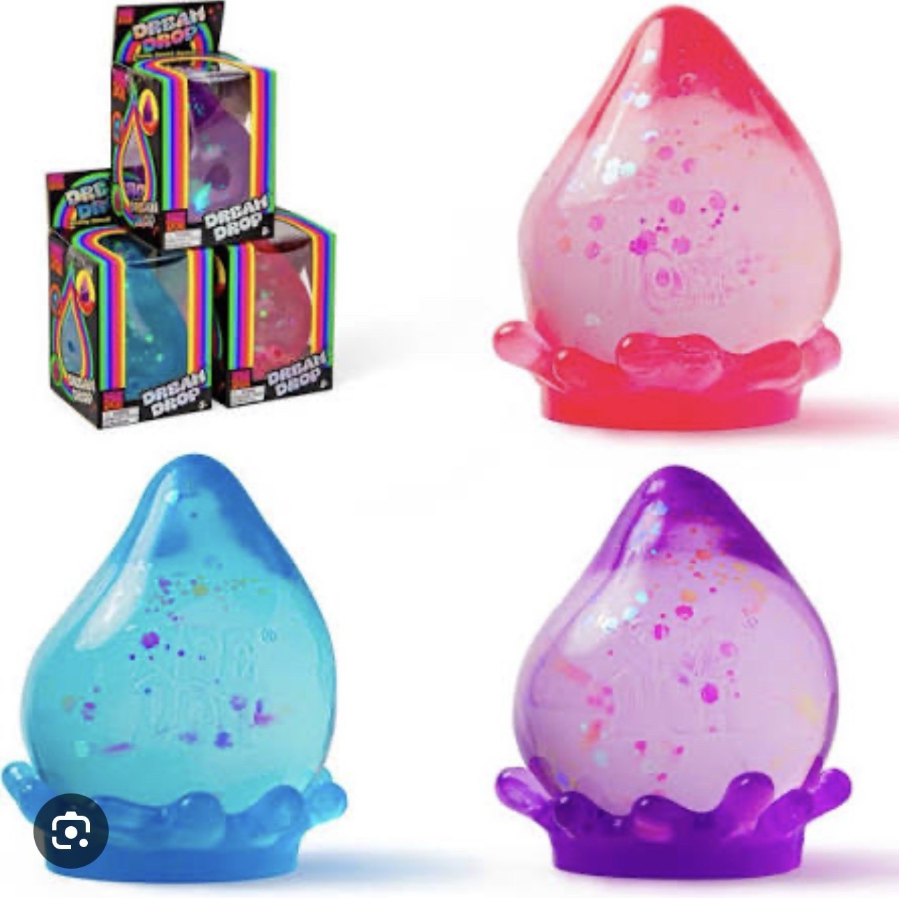 NeeDoh Dream Drop – (Colors: Blue, Pink, Purple) 3 sets