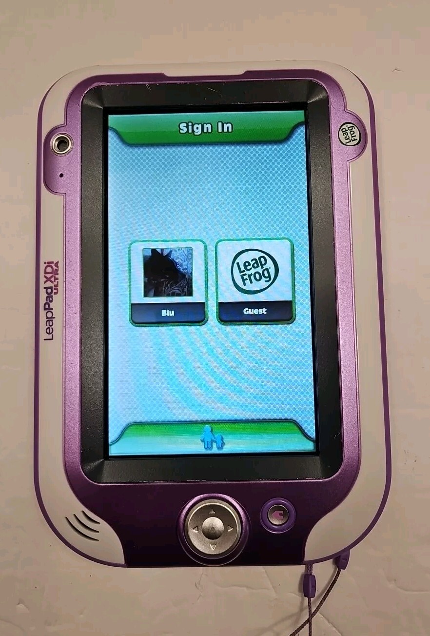 LeapFrog LeapPad ULTRA XDi Tablet W Stylus Wi-fi With Toy Story 3 Game. Works!