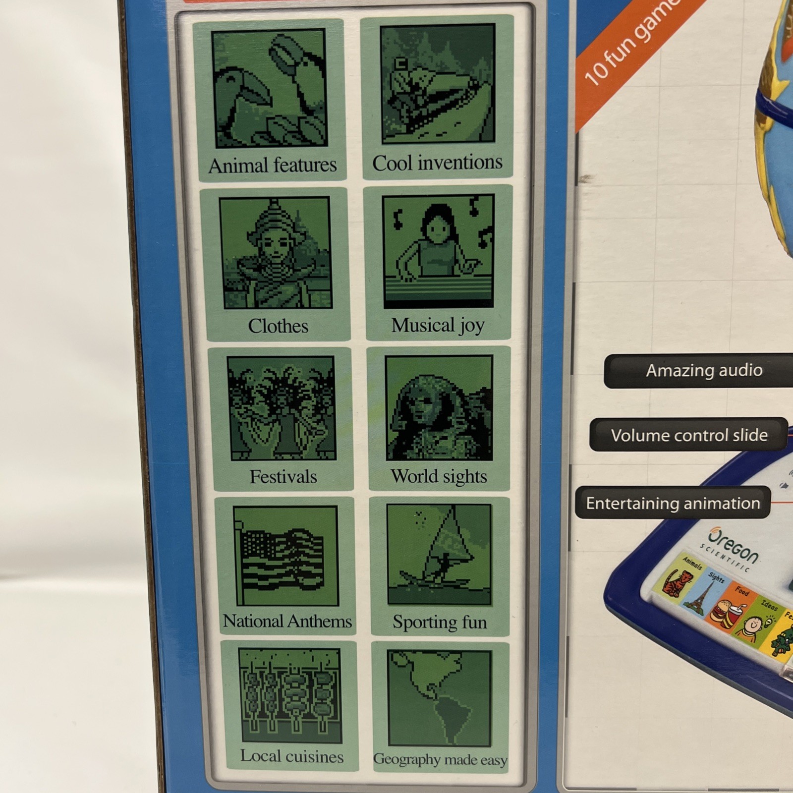 Oregon Scientific Interactive Talking Smart Globe Jr Learning Toy