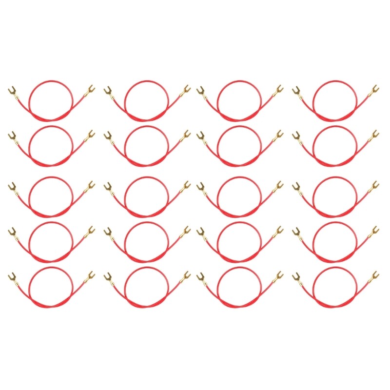 21cm Long U Shape Clip Electricity Test Leads For Laboratory Experiment Project
