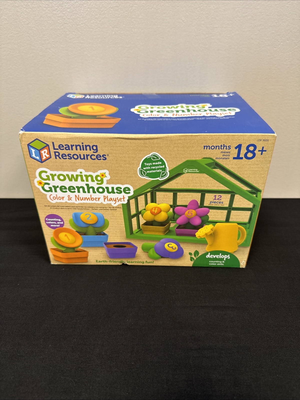 Learning Resources Growing Greenhouse Color & Number Playset