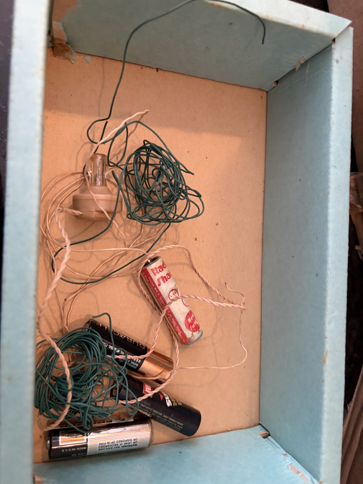 1972 radio shack 10 in 1 Jr. Electronic Lab Kit Untested With Original Box Vtg
