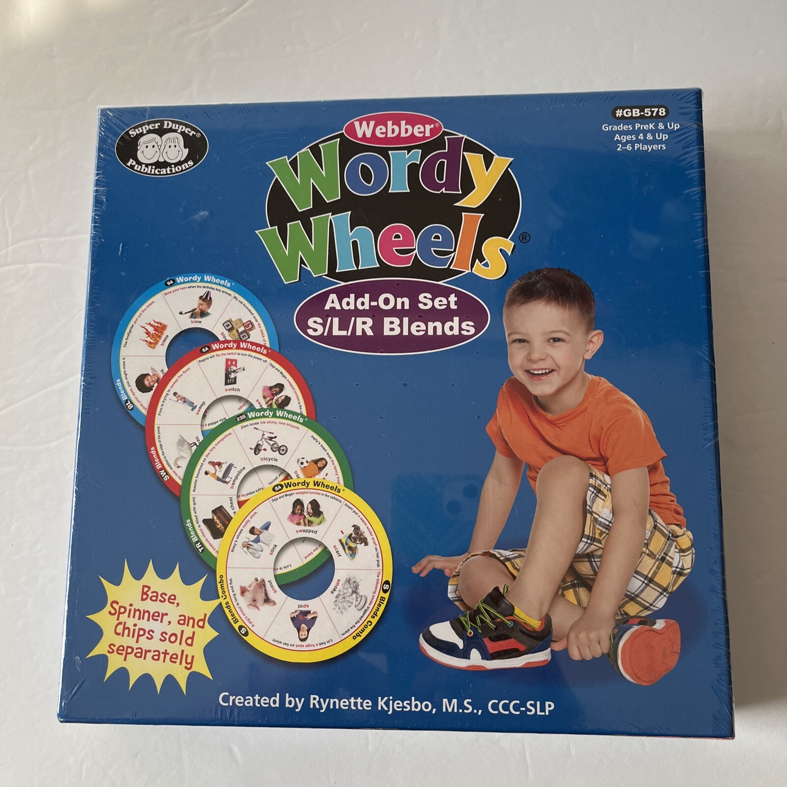 Webber Wordy Wheels «ADD ON SET» S/L/R Blends 4yrs.up by Super Duper