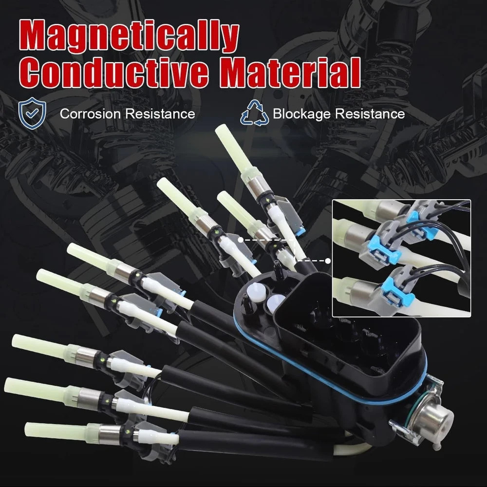Spider Fuel Injectors FJ504 Compatible with Chevy 1996-2002 & for GMC 1996-2002