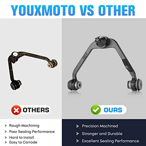 2WD Front Upper Control Arms Fit for Ford F150 Expedition 1997-2002, F250