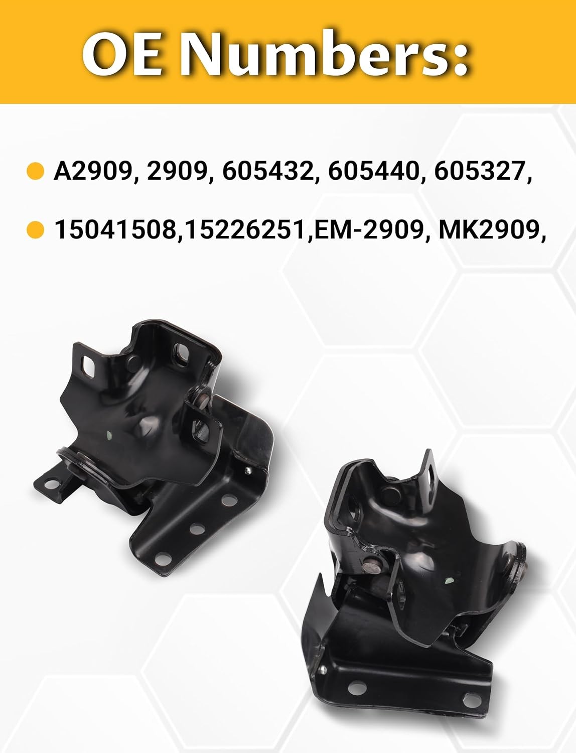 Engine Motor Mounts Left & Right 2pcs for 99-06 Silverado Tahoe Sierra 1500 V8 4