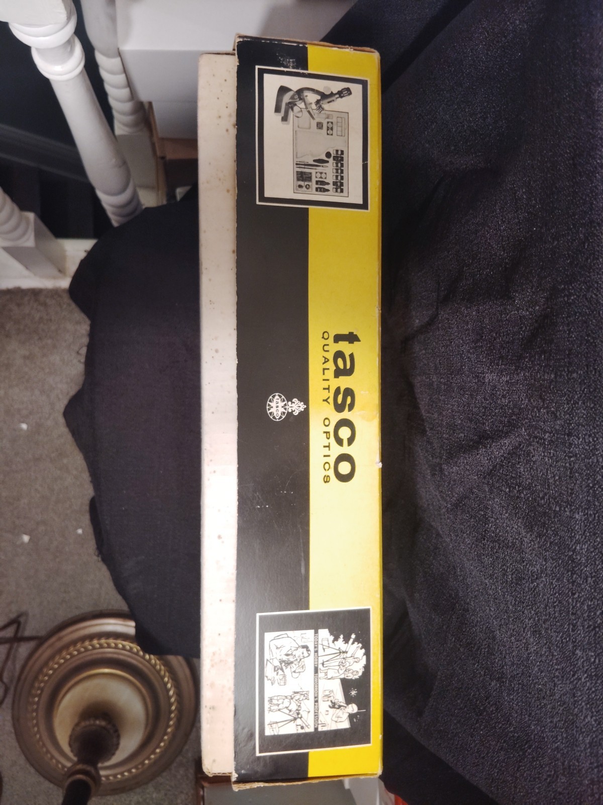 Vintage Tasco #975 750XKZ Power Zoom Microscope Kit