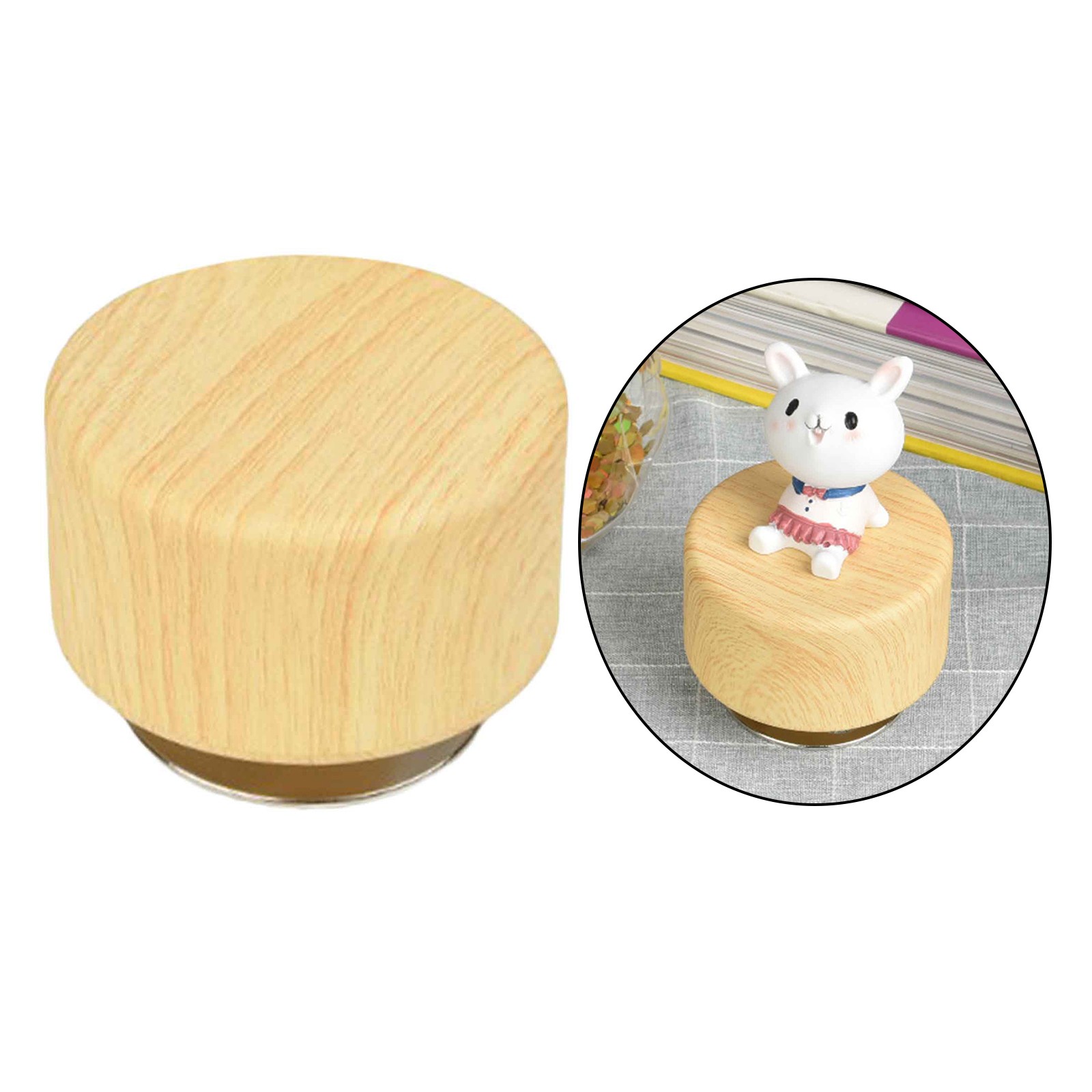 Musical Boxes Base Round Base Clockwork DIY EN Musical Rotation for Valentines