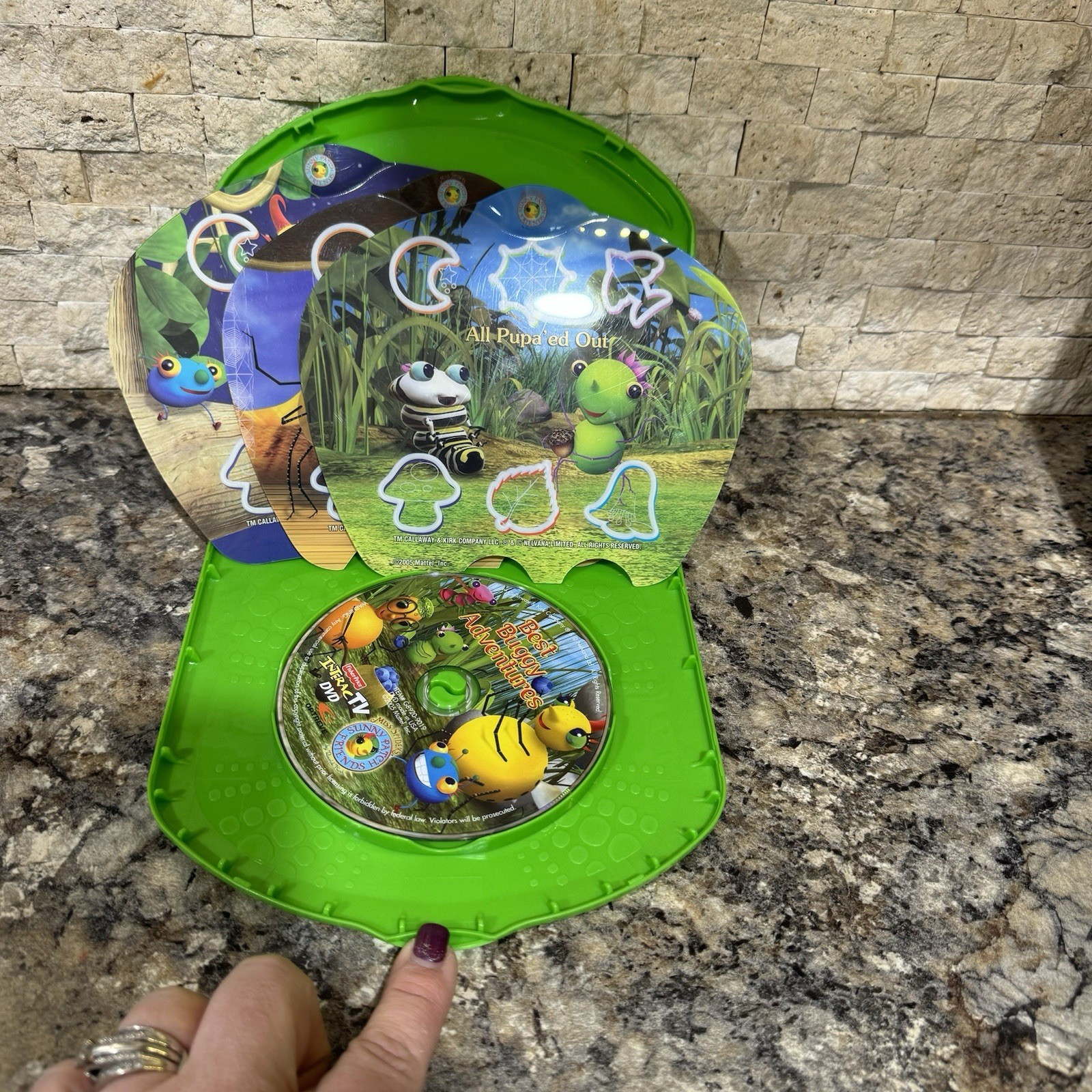 Fisher Price InteracTV DVD Based Learning Dora the Explorer Best Buggy Adventure