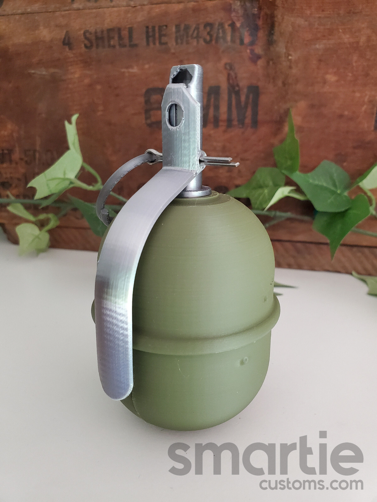 DUMMY RGD-5 Soviet Russian Frag Hand Grenade – Accurate Size Plastic Replica