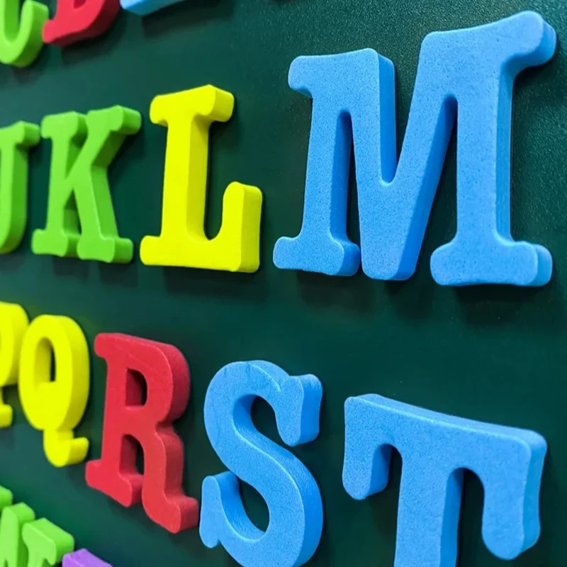 ABC Magnetic English Letter Magnetic Stickers Refrigerator Stickers Educational