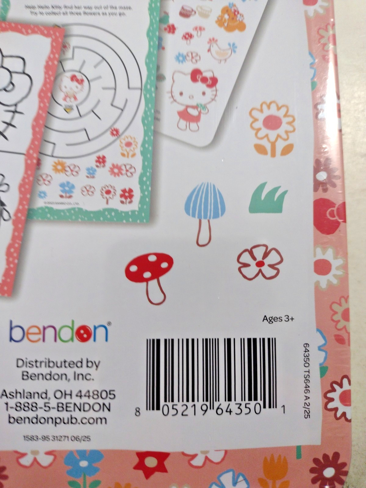 Hello Kitty Magnetic Activity Game Story Play Set NEW SEALED Travel Game T4