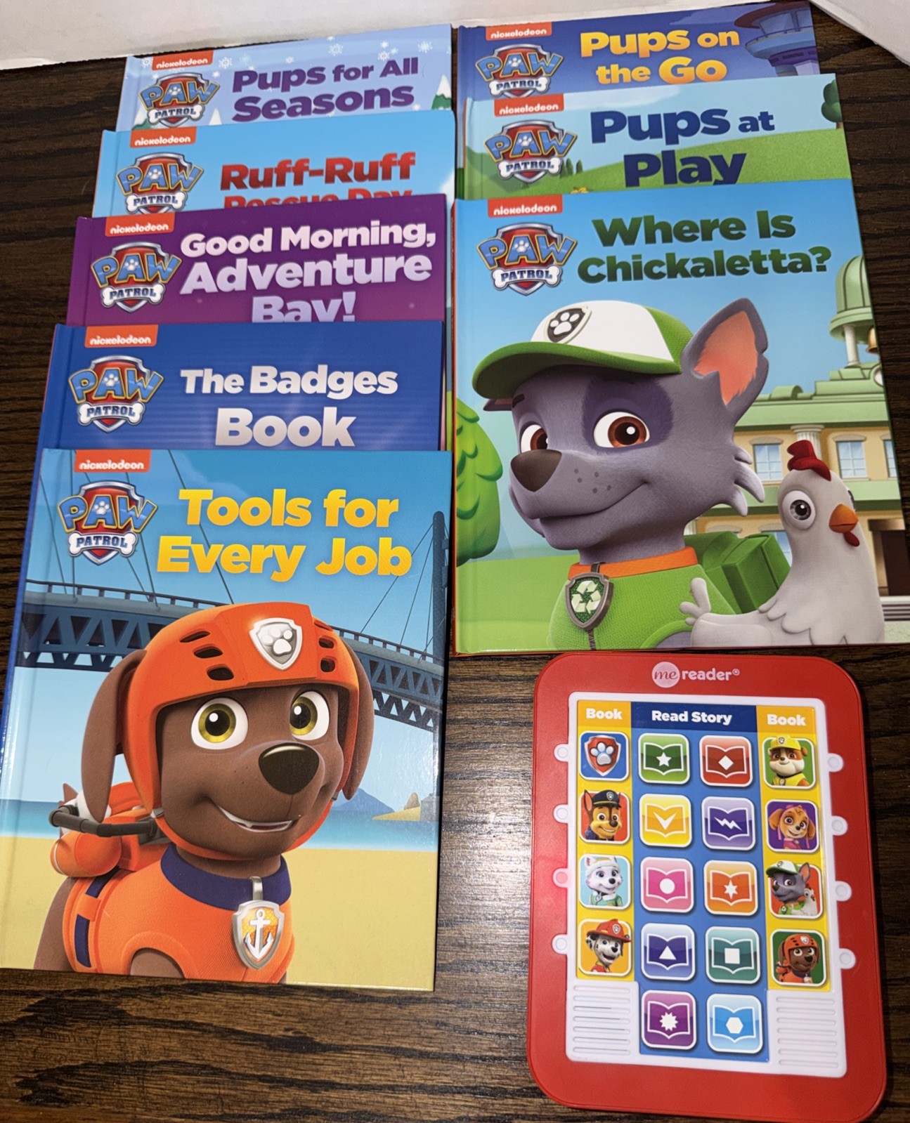 Me Reader PI Paw Patrol Electronic Story Sounds Interactive Kids Toy Books