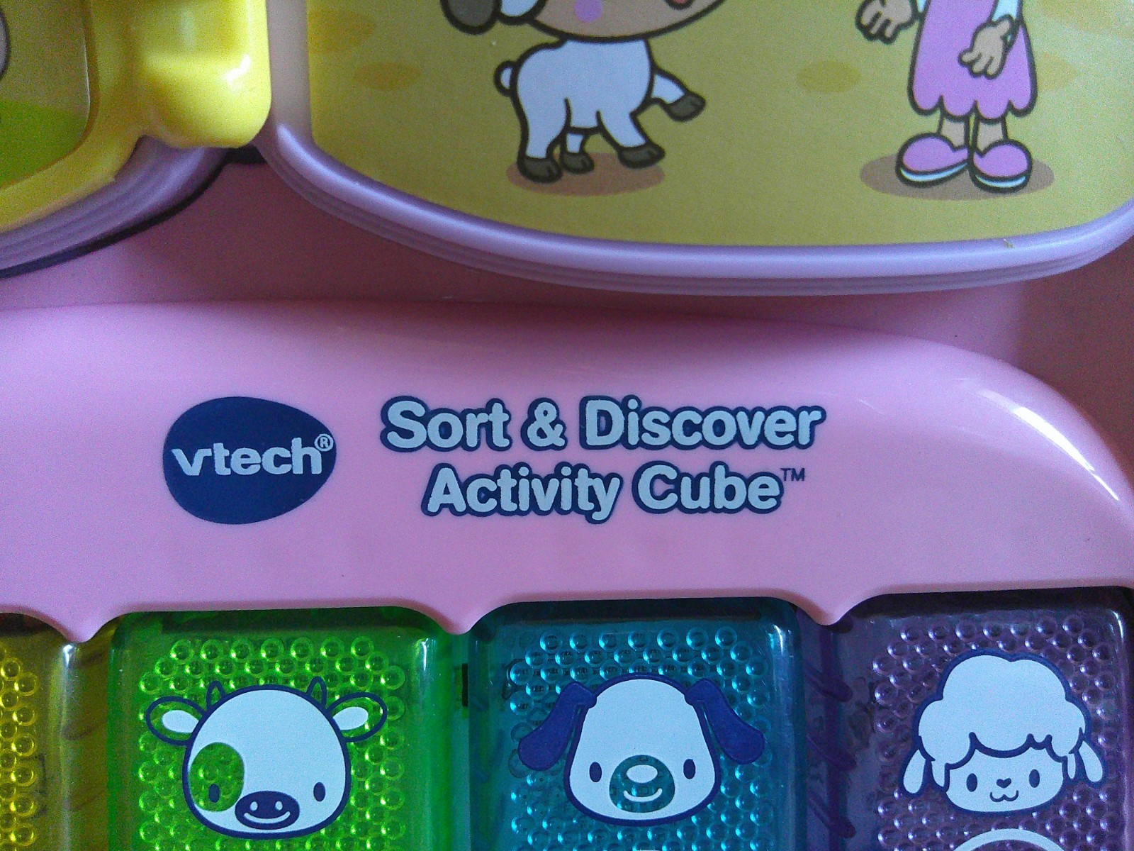 VTech Sort and Discover Activity Cube, Multicolor with BLOCKS