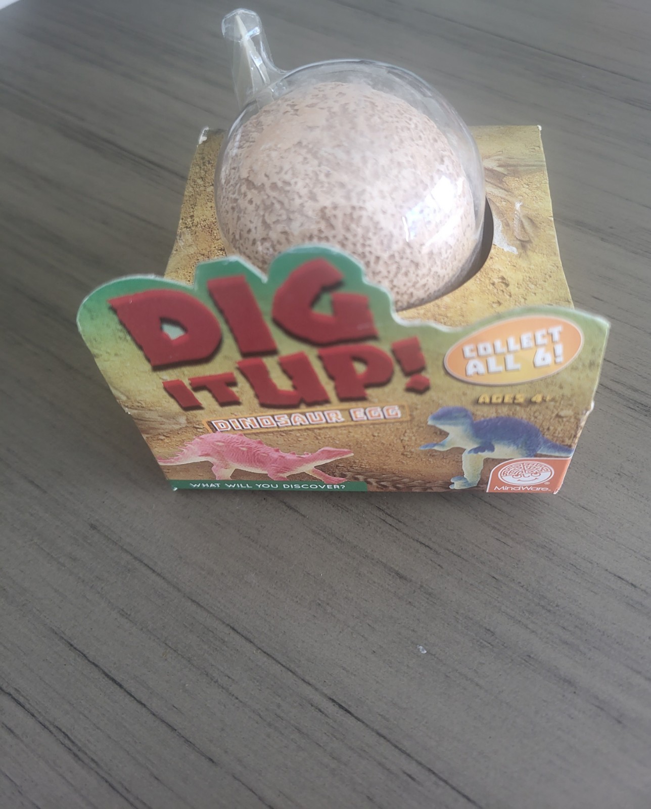 MindWare Dig It Up: Dinosaur Eggs Dinosaur model Kids activity toy with chisel