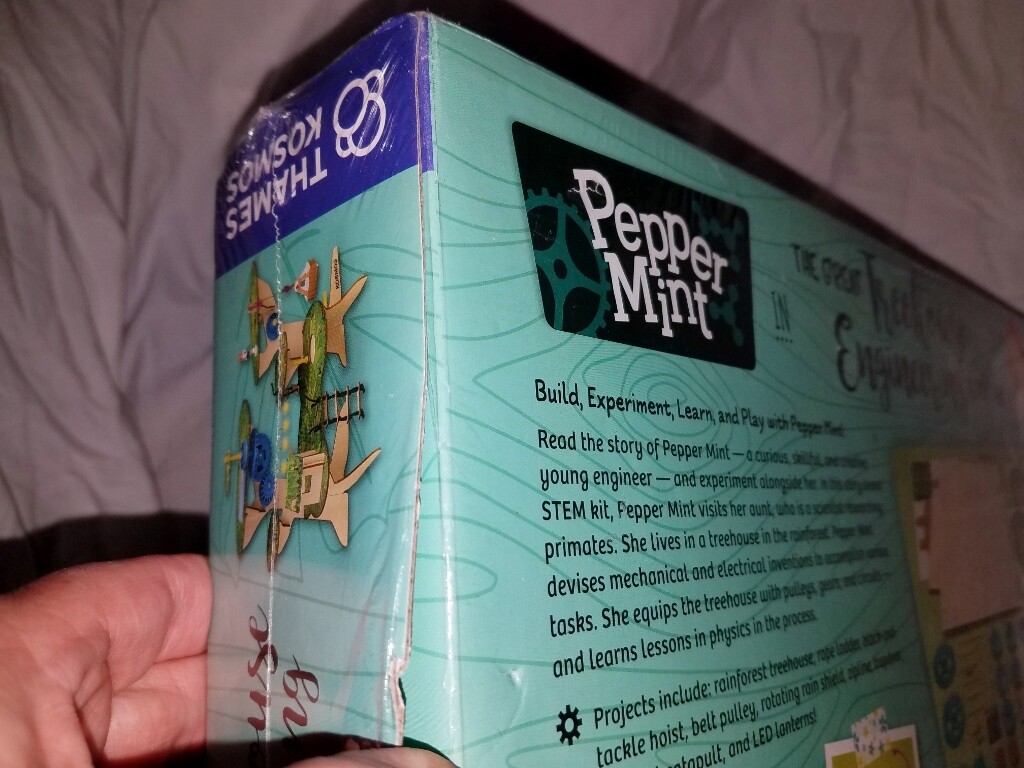 NEW Pepper Mint The Great Treehouse Engineering Adventure Stem Kit For GIRLS